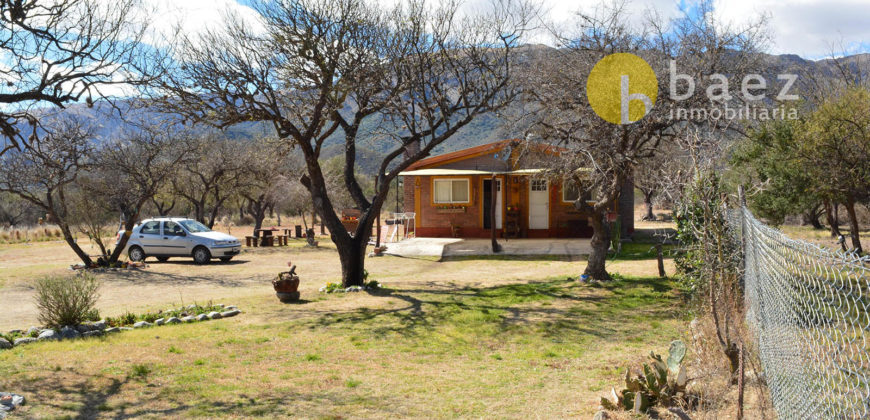 2 CABAÑAS Y CASA EN CORTADERAS