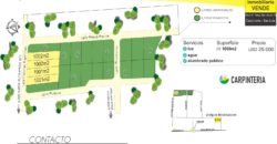 LOTES DE 1000M2 EN CARPINTERÍA