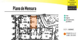 LOTE DE 1500M2 EN CERRO DE ORO – MERLO