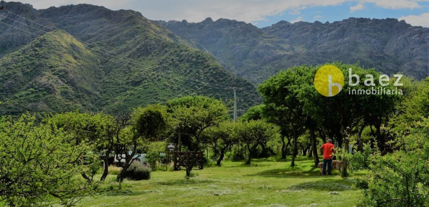 COMPLEJO DE CABAÑAS EN CORTADERAS