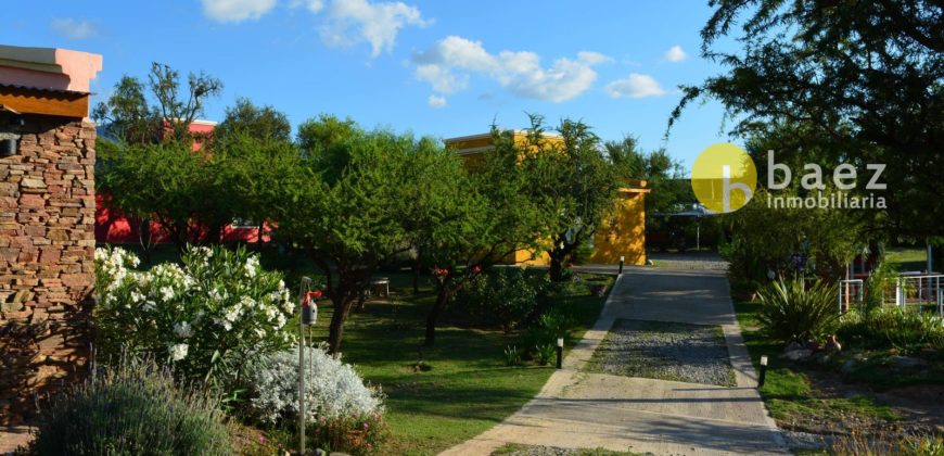 COMPLEJO DE CABAÑAS EN CARPINTERIA