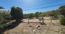 LOTE  DE  2900M2  ALAMBRADO Y  PARQUIZADO SOBRE RUTA N 1 EN LOS MOLLES