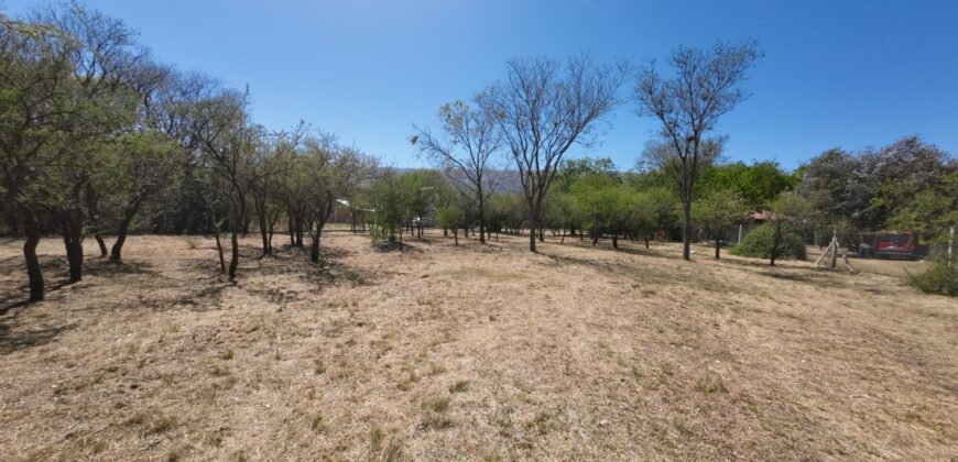 LOTE  DE  2900M2  ALAMBRADO Y  PARQUIZADO SOBRE RUTA N 1 EN LOS MOLLES