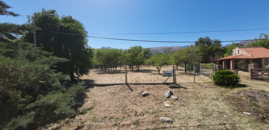 LOTE  DE  2900M2  ALAMBRADO Y  PARQUIZADO SOBRE RUTA N 1 EN LOS MOLLES