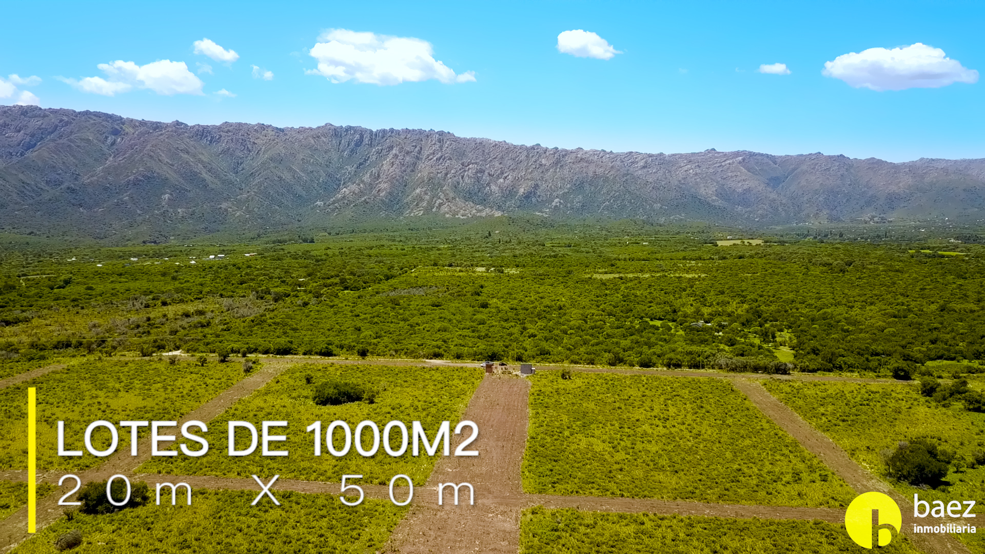 LOTES DE 1000 M2 EN CORTADERAS