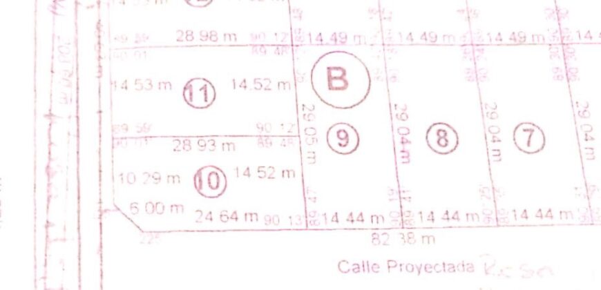 LOTE DE 400M2 EN MERLO
