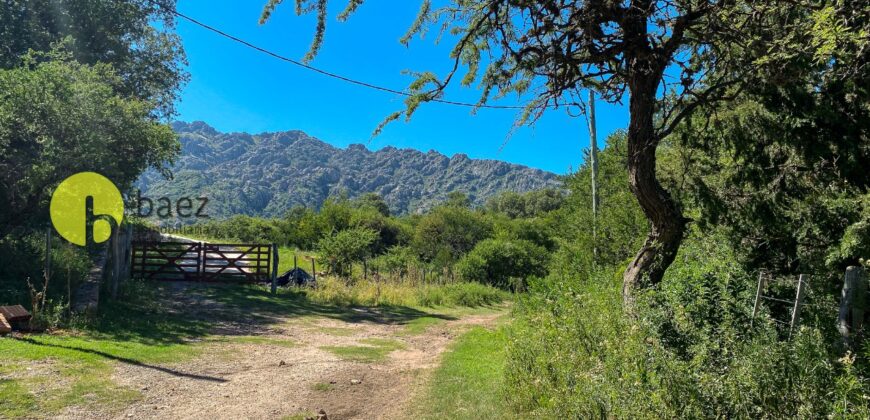 LOTE CON SALIDA A DOS CALLES