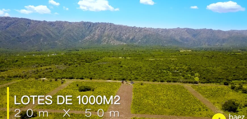 LOTE DE 1.000M2 «LOTEO EMANUEL»