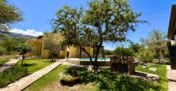 CASA PRINCIPAL, CABAÑAS Y PISCINA