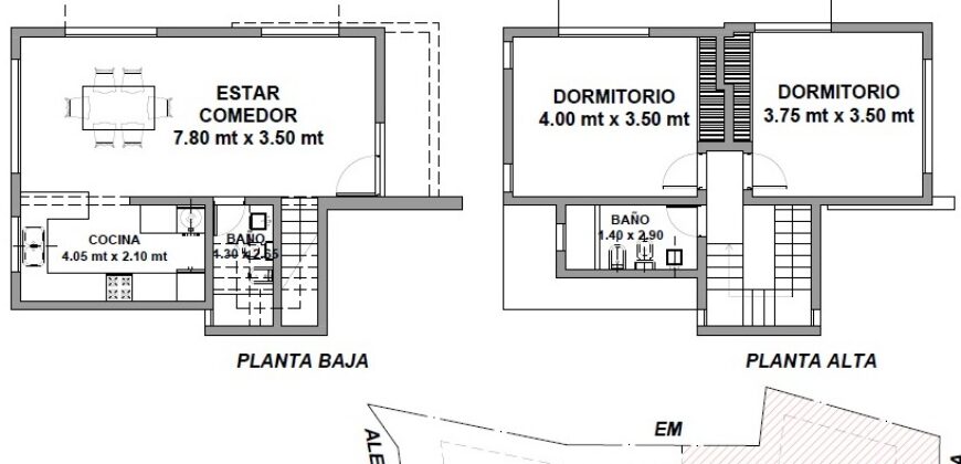 CASAS A ESTRENAR LOTEO BOSQUE AZUL